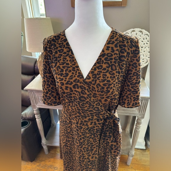 Time and Tru Cheetah Dress - Picture 2 of 8